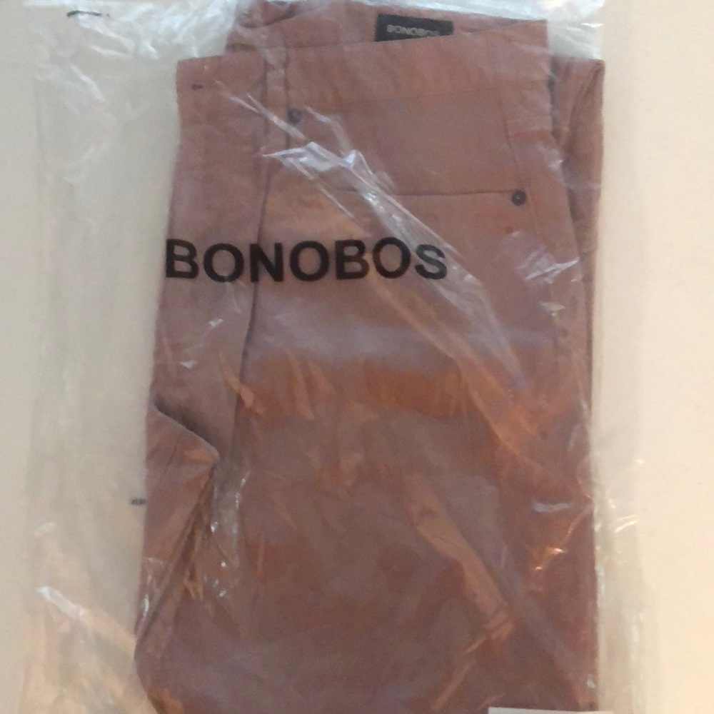 New bonobos lightweight travel jeans 34x32 slim